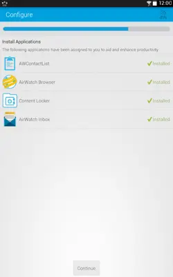 AirWatch Agent android App screenshot 11